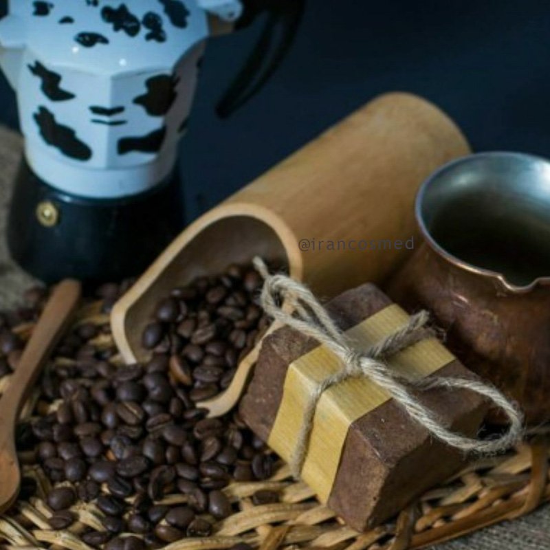 صابون اسکراب قهوه | قیمت صابون لایه بردار گیاهی دست ساز و ارگانیک