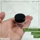 ظرف کرم 10گرمی گرد شفاف کریستالی ایستاده تک جداره با درب مشکی ظرف کرم 10گرمی گرد شفاف کریستالی ایستاده تک جداره با درب مشکی