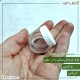 ظرف کرم 5گرمی گرد شفاف با درب سفید ظرف کرم 5گرمی گرد شفاف با درب سفید