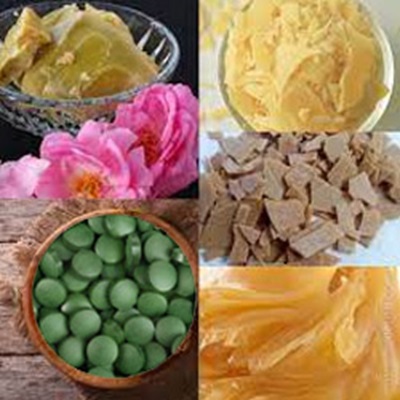 مواد اولیه وکس