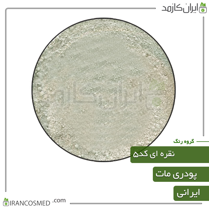 رنگ پودری مات نقره ای کد5 1 رنگ پودری مات نقره ای کد5